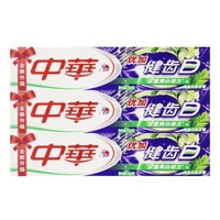 ZHONGHUA 中华 优加健齿白 尚品白茶牙膏200g×3