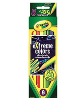Crayola 绘儿乐 Extreme Colors Pencils 荧光铅笔