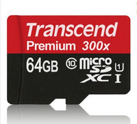 Transcend 创见 MicroSDXC（TF）UHS-I 300X 64G 存储卡 45M/s