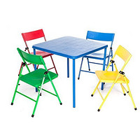 DOREL 乐瑞亚洲 14325RYB1T 四色儿童桌椅组(厂商直送）