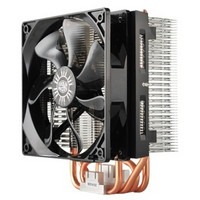 COOLERMASTER 酷冷至尊 暴雪T4 CPU散热器(多平台/4热管/PWM温控/静音风扇/附带硅脂)