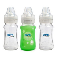 Born Free 9 oz. Premium Glass Bottle 3 Count 奶瓶 三只装