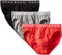 凑单品：HUGO BOSS Mini Brief 男士纯棉三角内裤（3条装）