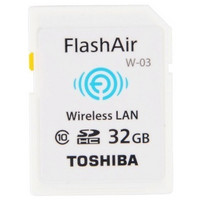 TOSHIBA 东芝 32G FlashAir 第三代无线局域网嵌入式 SDHC存储卡 Class10