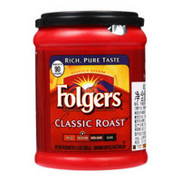 Folgers 峰之选原味咖啡粉 桶装 320克  美国进口