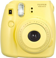 FUJIFILM 富士 mini8 一次成像 相机 (黄色) 