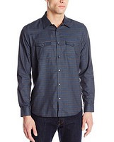 Calvin Klein  Gingham Long-Sleeve Button-Front Shirt男式衬衫