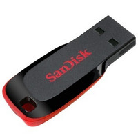 移动端：SanDisk 闪迪 酷刃 (CZ50) 16GB U盘 黑红