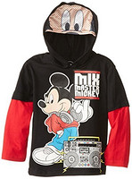 Disney 迪士尼 儿童带帽长袖卫衣