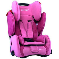 STM 汽车儿童安全座椅 变形金刚可配isofix 9个月-12岁(9-36kg) 玫瑰红