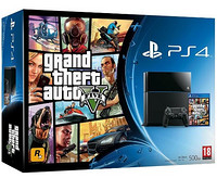 SONY 索尼 PlayStation 4 PS4 游戏机 GTA5同捆套装