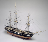 Revell 威望 1:96 USS Constitution 宪法号帆船模型