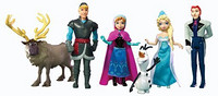 Disney 迪士尼 Frozen Complete Story Playset 冰雪奇缘 6件套手办