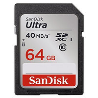 SanDisk 闪迪 Ultra 64GB Class 10 SDXC 超高速SD卡