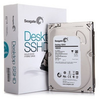 SEAGATE 希捷 ST1000DX001 1TB  7200转 64M SATA6GB/秒 3.5寸台式机混合硬盘