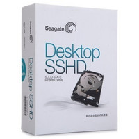 SEAGATE 希捷 ST2000DX001 2TB 7200转 64M SATA6GB/秒 3.5寸台式机混合硬盘