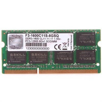 G.SKILL 芝奇 DDR3 1600 8G笔记本内存(F3-1600C11S-8GSQ)