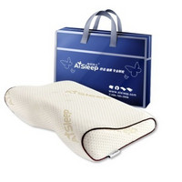 AiSleep 睡眠博士 升级版慢回弹蝶型磁石护颈枕头