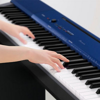 CASIO 卡西欧 Privia 数码钢琴 PX-A100BE套装（含琴架、三踏板） 十周年纪念款 蓝色