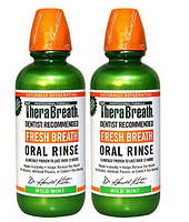 TheraBreath Dentist Recommended 除口臭漱口水 480ml*2