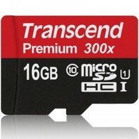 Transcend 创见 MicroSDHCUHS-I 300X 16G 存储卡 45M/s