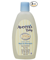 凑单品：Aveeno Baby Wash & Shampoo 婴儿洗发、沐浴二合一 236ML（两瓶装）