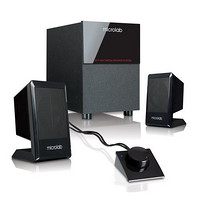 microlab 麦博 M111 普及版高品质有源音响系统(黑色)