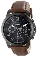 FOSSIL Men's FS4885 Grant Stainless Steel Watch 男表