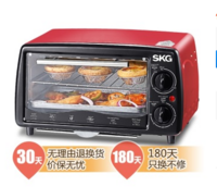 移动端：SKG KX1701 电烤箱 12L
