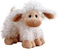 Webkinz Lamb 小绵羊毛绒玩具