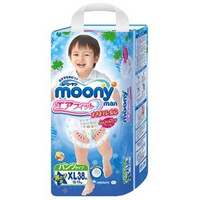 限华东：moony 尤妮佳 拉拉裤 男 XL38片