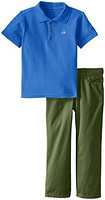 Calvin Klein  Polo-Shirt-and-Pant   男童套装