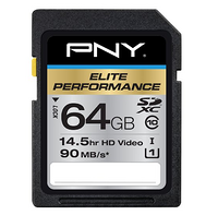PNY 必恩威 精英性能 64G高速SDXC卡