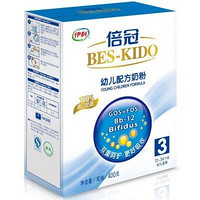 伊利 倍冠 幼儿配方奶粉 3段（12-36月幼儿适用）400g/盒*2盒