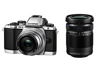 再降价：OLYMPUS 奥林巴斯 E-M10 M4/3 可换镜头数码相机14-42mm+40-150mm 双镜头套机 银色