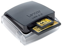 Lexar 雷克沙 USB 3.0 双卡槽读卡器（CF/SD）