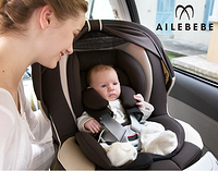 AILEBEBE 360度可旋转 儿童安全座椅 0-4岁