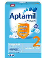新补货：Aptamil 爱他美 Pronutra 2 新版2段婴儿奶粉 1.2kg×3盒