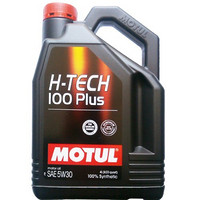 MOTUL 摩特 H-Tech 100 PLUS 5W30 SN 全合成汽车润滑油4L