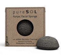 pureSOL Konjac Sponge 纯天然植物纤维蒟蒻系列魔芋洁面海绵