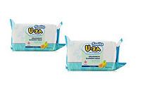 U-ZA 婴幼儿洗衣皂 纯天然bb皂 柚子味 180g *2