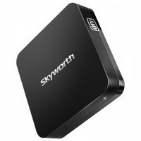 Skyworth 创维 i71S 爱奇艺4K盒子 四核 双WIFI 网络机顶盒 安卓4.4.2 钛黑