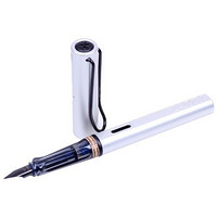 LAMY 凌美 AL-star恒星系列EF尖墨水笔(钢笔)银白 含吸墨器