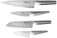 ZHEN 臻 Japanese Steel 8-Inch Chef's Knife and 7-Inch Santoku Knife Set 刀具四件套