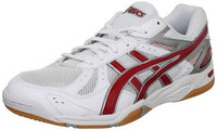 ASICS 亚瑟士 ROTE RIVRE FL 5 中性 排球鞋 TVR149-0123 白色 / 红色 40.5