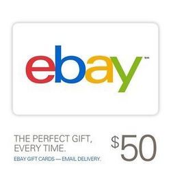 ebay 电子礼品卡 96折 48美元_ebay优惠