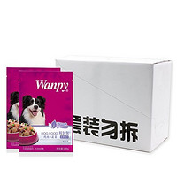 Wanpy 顽皮 犬用鸡肉蔬菜鲜封包100g*12袋