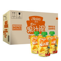 Heinz 亨氏 乐维滋 苹果香芒果汁泥 120g*24包*2箱