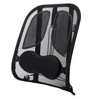 20点：Fellowes 范罗士 CRC80299 人体工学椅背靠垫全能版 汽车椅背靠垫 腰垫 腰托