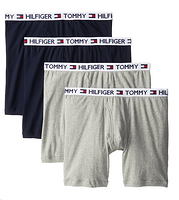 凑单品：TOMMY HILFIGER 男士纯棉平角内裤（4条装）
